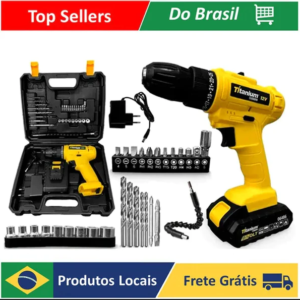 Parafusadeira A Bateria Exclusiva 12V sem impacto